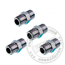 Штуцер 3/8К на 3/8К наружная резьба