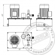Насосная станция гидравлическая с электроприводом НЭ (НЭП)