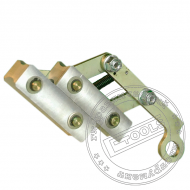 Клиновой зажим "лягушка" для сталеалюминиевого провода